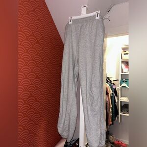 Aerie large gray sweatpants.
